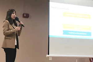 Dr. Wang presents at the CME in Ocala