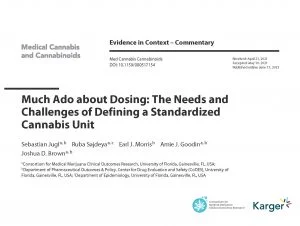 Screenshot of the Evidence in Context journal article