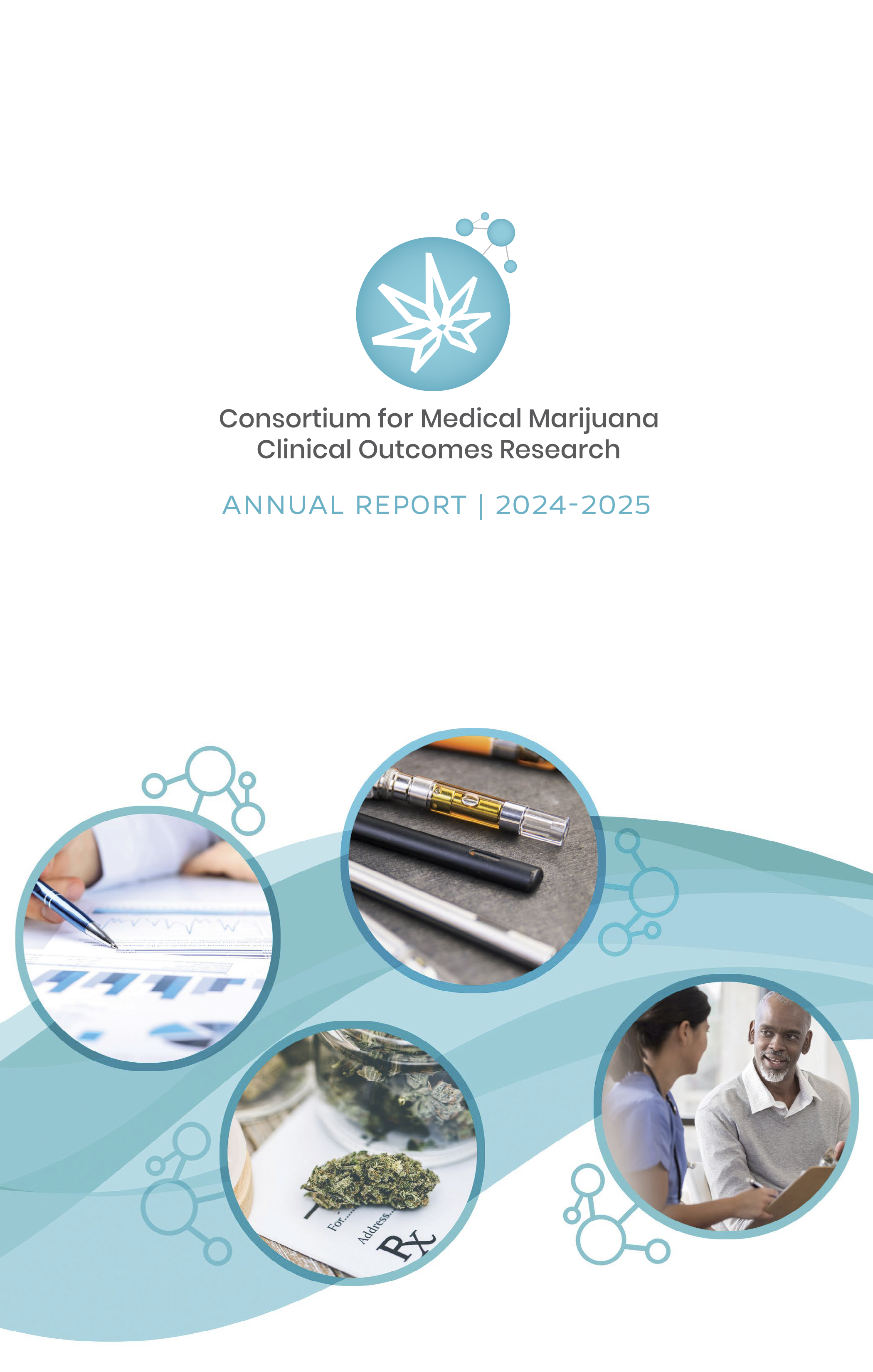 The cover of the 2024-2025 Consortium annual report.